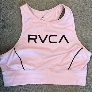 RVCA White and Black Sports Bra